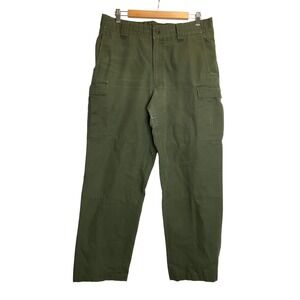 Blauer Green Cargo Pants Reinforced Knee Rugged Work Utility Military35x30‎